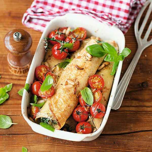 Putenschnitzel mit Spinat-Gorgonzola Füllung Rezept | Küchengötter Putenschnitzel mit Spinat-Gorgonzola Füllung Rezept | Küchengötter