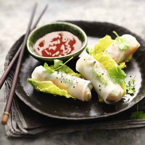 Knusprige Frühlingsrollen Rezept | Küchengötter