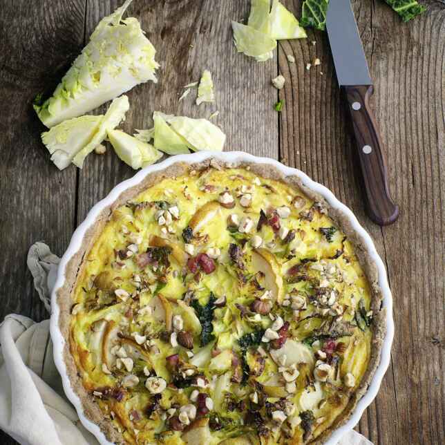 Wirsing-Quiche Rezept | Küchengötter Wirsing-Quiche Rezept | Küchengötter