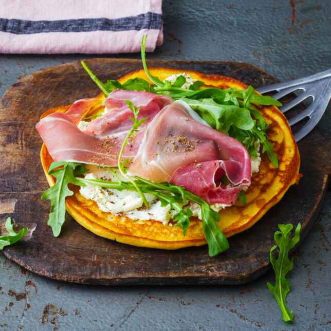 Pfannkuchen-Wraps mit Gemüse Rezept | Küchengötter Pfannkuchen-Wraps mit Gemüse Rezept | Küchengötter