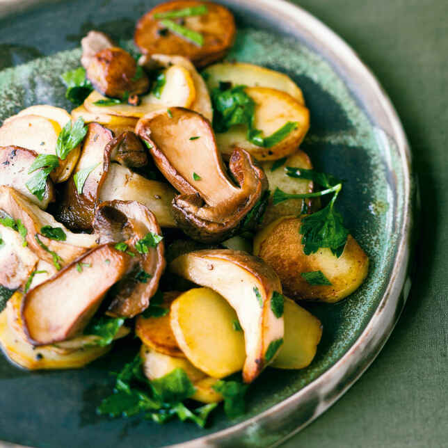 Steinpilz-Kartoffelgratin Rezept | Küchengötter Steinpilz-Kartoffelgratin Rezept | Küchengötter