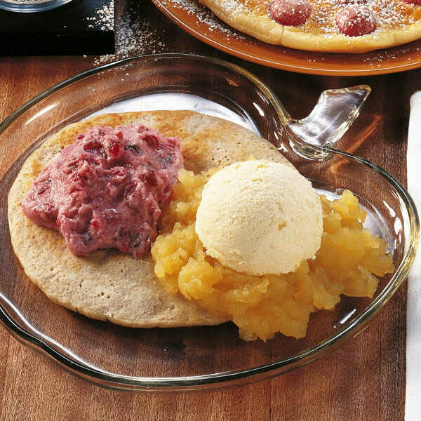 Schoko-Bananen-Blini Rezept | Küchengötter Schoko-Bananen-Blini Rezept | Küchengötter