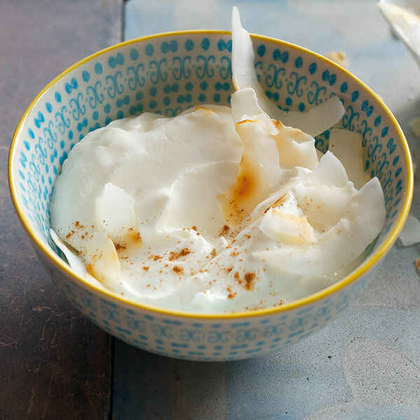Zimtquark mit gerösteten Mandeln Rezept | Küchengötter Zimtquark mit gerösteten Mandeln Rezept | Küchengötter