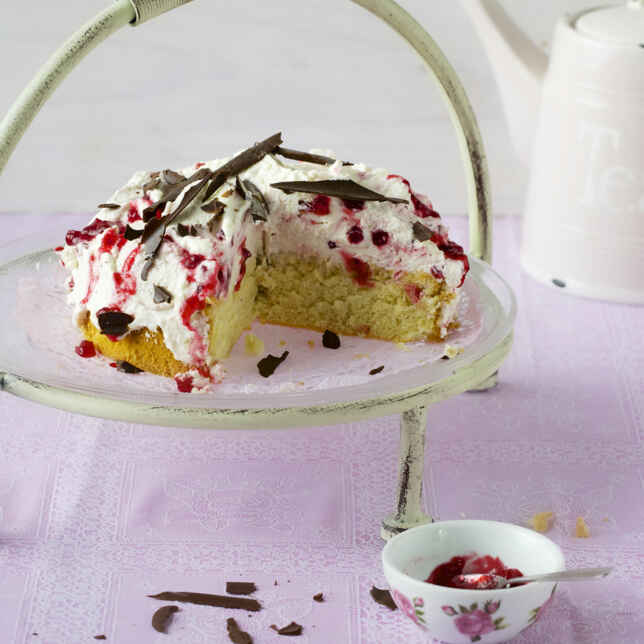 Buchweizen-Preiselbeertorte Rezept | Küchengötter