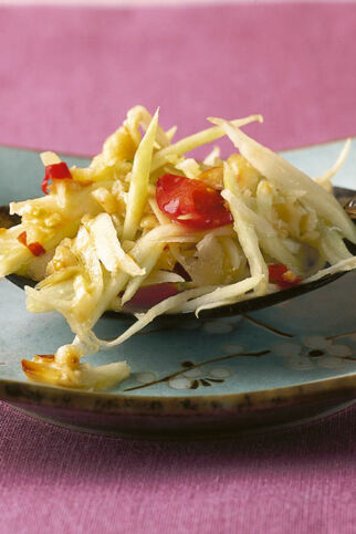 Grüner Papayasalat Grüner Papayasalat