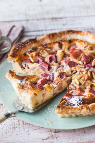 Rhabarber Kuchen