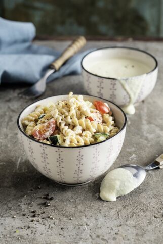 Käsesauce aus Cashewkernen Käsesauce aus Cashewkernen