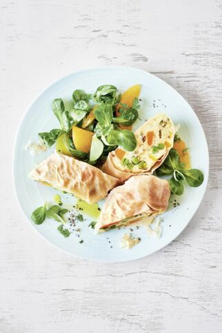 Gemüse-Kartoffel-Strudel Gemüse-Kartoffel-Strudel