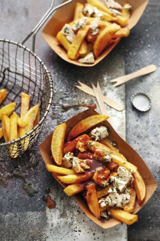 Halloumi-Poutine Halloumi-Poutine