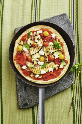 Pfannen-Pizza Pfannen-Pizza