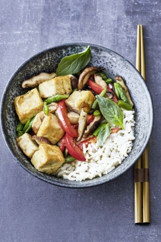 Tofu-Gemüse-Eintopf