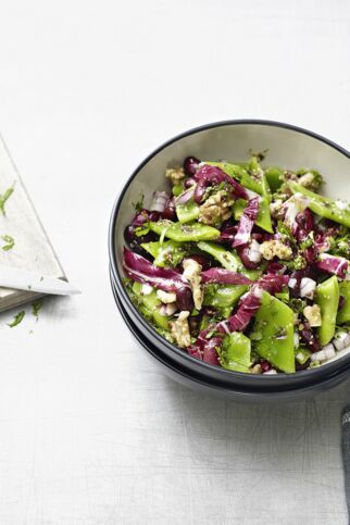 Bohnensalat mit Radicchio Bohnensalat mit Radicchio