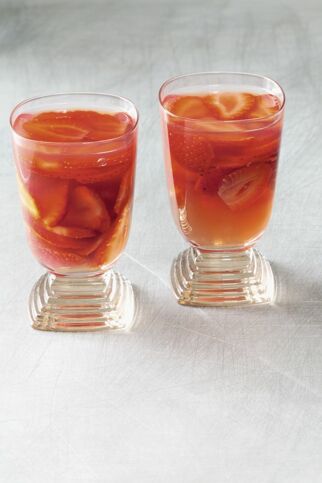 Erdbeeren in Rosé Erdbeeren in Rosé