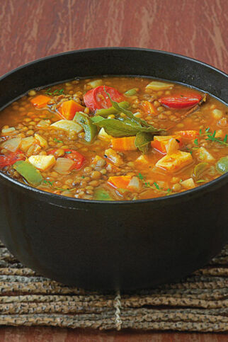 Linsen-Wurzelgemüse-Eintopf Linsen-Wurzelgemüse-Eintopf