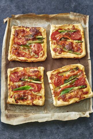 Puff Pastry Pizza Puff Pastry Pizza