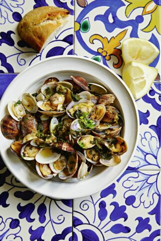 Venusmuscheln nach Art des Bulhão Pato Venusmuscheln nach Art des Bulhão Pato