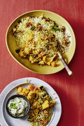 Vegetarisches Biryani