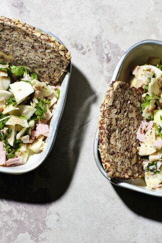 Mairübchen-Salat mit Pistazien-Dressing
