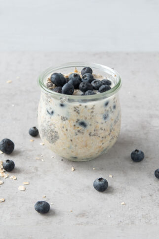 Heidelbeer-Overnight Oat Heidelbeer-Overnight Oat