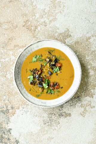 Auberginensuppe Auberginensuppe