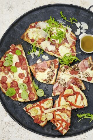 Fladenbrot-pizza