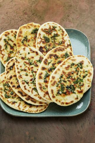 Knoblauch-Naan Knoblauch-Naan