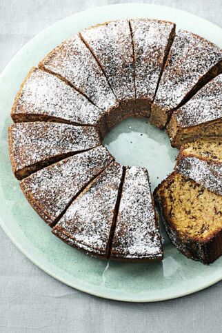 Cappuccino-Erdnuss-Kuchen