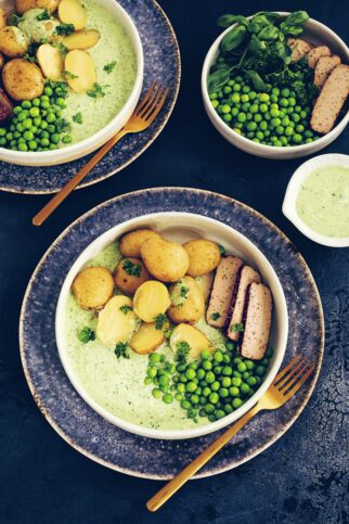 Kartoffeln mit Kräutersauce Kartoffeln mit Kräutersauce