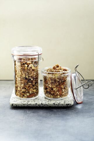 Amarant-Granola aus der Pfanne