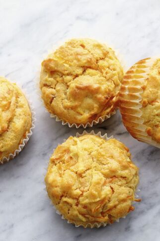 Apfel-Möhren-Muffins