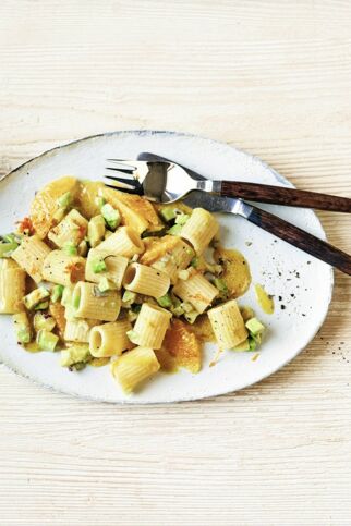 Nudel-Orangen-Salat Nudel-Orangen-Salat