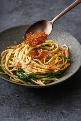 Spaghetti mit 
Miso-Butter