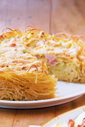 Spaghetti-Torte Spaghetti-Torte