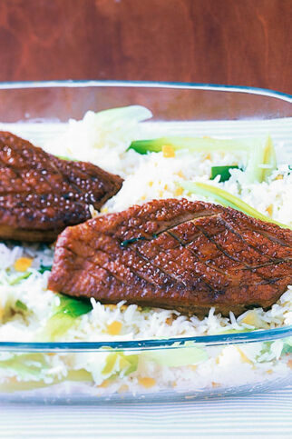 Knusprige Entenbrust Knusprige Entenbrust