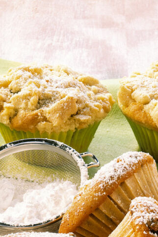 Rhabarber-Muffins