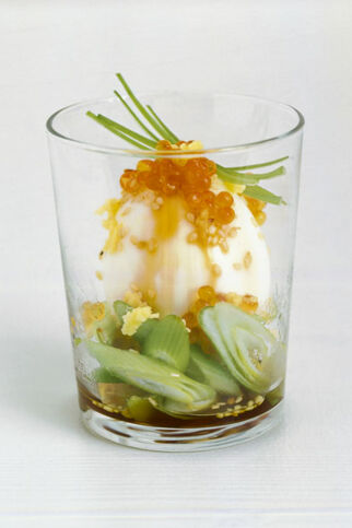 Asia-Eier im Glas