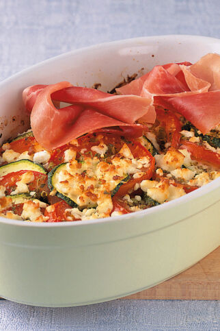 Zucchini-Gratin Zucchini-Gratin