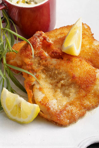 Backfisch mit Remoulade