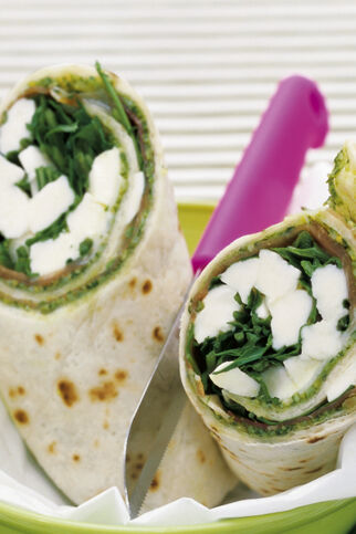 Schinken-Rucola-Wraps Schinken-Rucola-Wraps