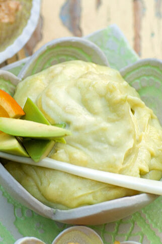 Avocado-Orangen-Creme Avocado-Orangen-Creme