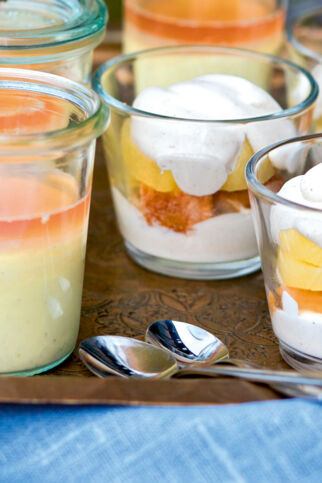 Lebkuchen-Tiramisu mit Weißweinäpfeln Lebkuchen-Tiramisu mit Weißweinäpfeln