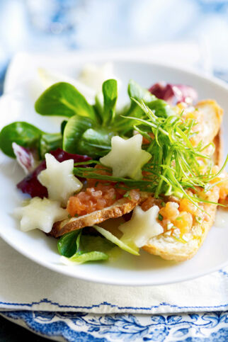 Lachsforellentatar Lachsforellentatar