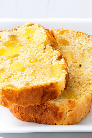 Ananasbrot mit Ingwer Ananasbrot mit Ingwer