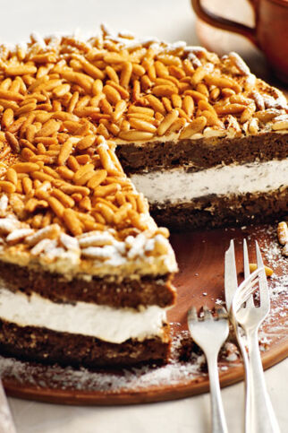 Kaffee-Sambuca-Torte