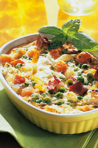 Schneller Gemüseauflauf Schneller Gemüseauflauf