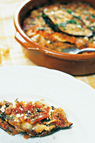 Auberginengratin Auberginengratin