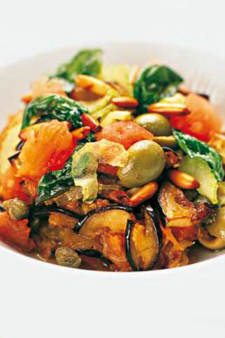 Auberginengemüse Auberginengemüse