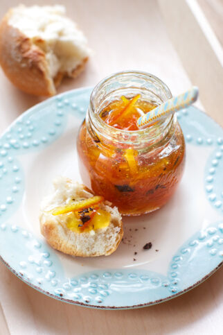 Orangen-Schoko-Marmelade Orangen-Schoko-Marmelade