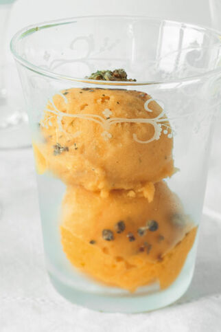 Mango-Kokos-Sorbet Mango-Kokos-Sorbet
