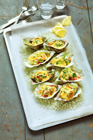 Überbackene Austern Überbackene Austern